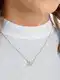 Swarovski Verižica 'Dazzling Swan'  rožnato zlata / roza / bela