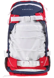 Rucksack ''''Ice Louis'''' navy / feuerrot / weiß