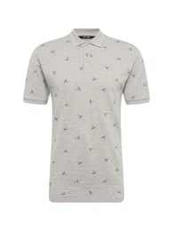 Polo ''''Bird'''' dunkelblau / hellgrau