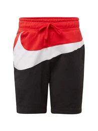 Nike Sportswear Shorts rot / schwarz / weiß