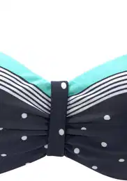 Bikini gornji dio 'Monroe' plava / tirkiz