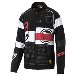 Jacke ''''Ferrari Street'''' gelb / rot / schwarz / weiß