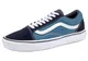 VANS Sneaker ''''Comfy Cush Old Skool'''' nachtblau / himmelblau / weiß