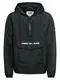 Tommy Jeans Jacke ''''JM Solid Popover'''' schwarz / weiß