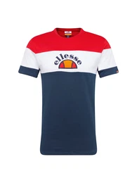 ELLESSE T-Shirt GUBBIO navy / rot / weiß