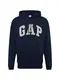 GAP Majica ''''FLEECE ARCH''''  mornarska