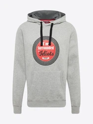Derbe Sweatshirt Surround Basic Kippes Basic grau/rot