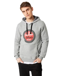Derbe Sweatshirt Surround Basic Kippes Basic grau/rot