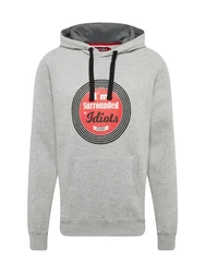 Derbe Sweatshirt Surround Basic Kippes Basic grau/rot