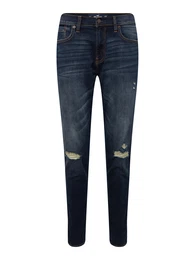 Jeans ''''DARK DESTROY ATHLETIC SKINNY'''' blue denim