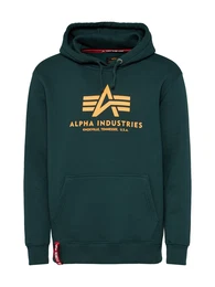 Sweatshirt tanne / hellorange / rot / wei