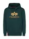 ALPHA INDUSTRIES Sweatshirt tanne / hellorange / rot / wei