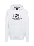 ALPHA INDUSTRIES Sweatshirt schwarz/offwhite