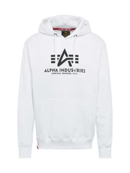 ALPHA INDUSTRIES Sweatshirt schwarz/offwhite
