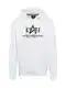 ALPHA INDUSTRIES Sweatshirt schwarz / offwhite
