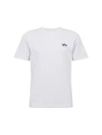 ALPHA INDUSTRIES T-Shirt schwarz/weiß
