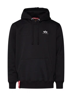 ALPHA INDUSTRIES Sweatshirt schwarz/weiß