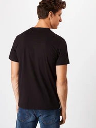 ALPHA INDUSTRIES T-Shirt schwarz/weiß
