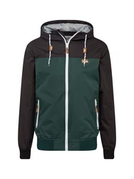 Jacke ''''Auf Deck'''' dunkelgrün / schwarz