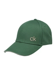 Calvin Klein Cap CONTRATS EDGE grün