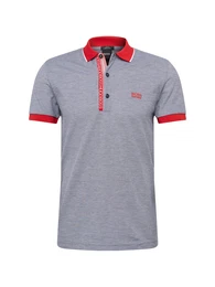 BOSS Poloshirt Paule 4 navy / rot