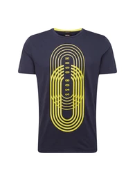 Shirt ''''Teeonic'''' navy / gelb