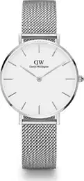 Analogni sat 'Petite Sterling S White' srebro / bijela