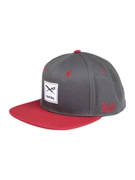 Iriedaily Basecap Daily Contra grau / rot