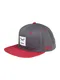 Iriedaily Basecap Daily Contra grau / rot
