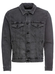 Jacke ''''COIN TRUCKER'''' black denim