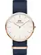 Daniel Wellington Uhr ''''Classic 40 Bayswater DW00100275'''' navy / rosegold