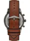 FOSSIL Chronograph braun / silbergrau / schwarz