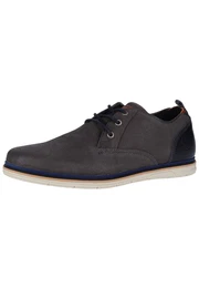 Halbschuhe dunkelblau / grau