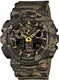 CASIO G-Shock ''''GA-100CM-5AER'''' schwarz / braun / khaki / dunkelgrün
