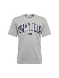 T-Shirt dunkelblau / graumeliert