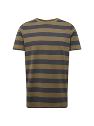 T-Shirt ''''Leonard'''' graphit / khaki