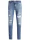 Jack & Jones Plus Jeans ''''Liam'''' blue denim