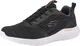 SKECHERS Sneaker 'Bounder' graumeliert / dunkelorange / schwarz