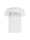 BOSS Casual Shirt grau / weiß
