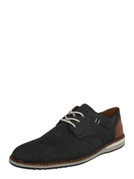 Halbschuh nachtblau / braun