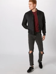 ALPHA INDUSTRIES T-Shirt curry/feuerrot