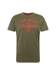 TOM TAILOR T-Shirt dunkelgrün