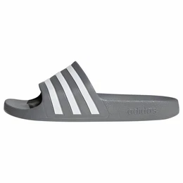 Natikače 'Adilette Aqua' tamo siva / bijela
