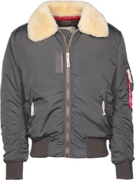 Bomberjacke ''''Injector III'''' dunkelgrau