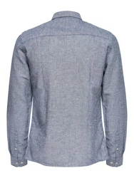 Only & Sons Hemd Style Caiden taubenblau