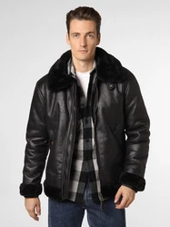Alpha Industries Jacke 'B3 FL' schwarz