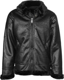 Winterjacke 'B3 FL' schwarz