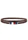 TOMMY HILFIGER Armband navy / braun / rot / silber / wei