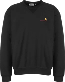 Carhartt WIP Sweatshirt American Script schwarz