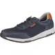 RIEKER Sneakers Low nachtblau / braun